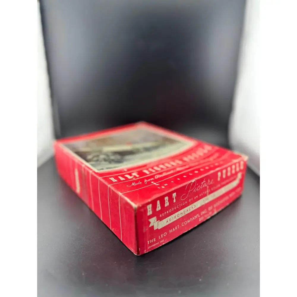 Vintage Hart Picture Puzzle - Adirondacks